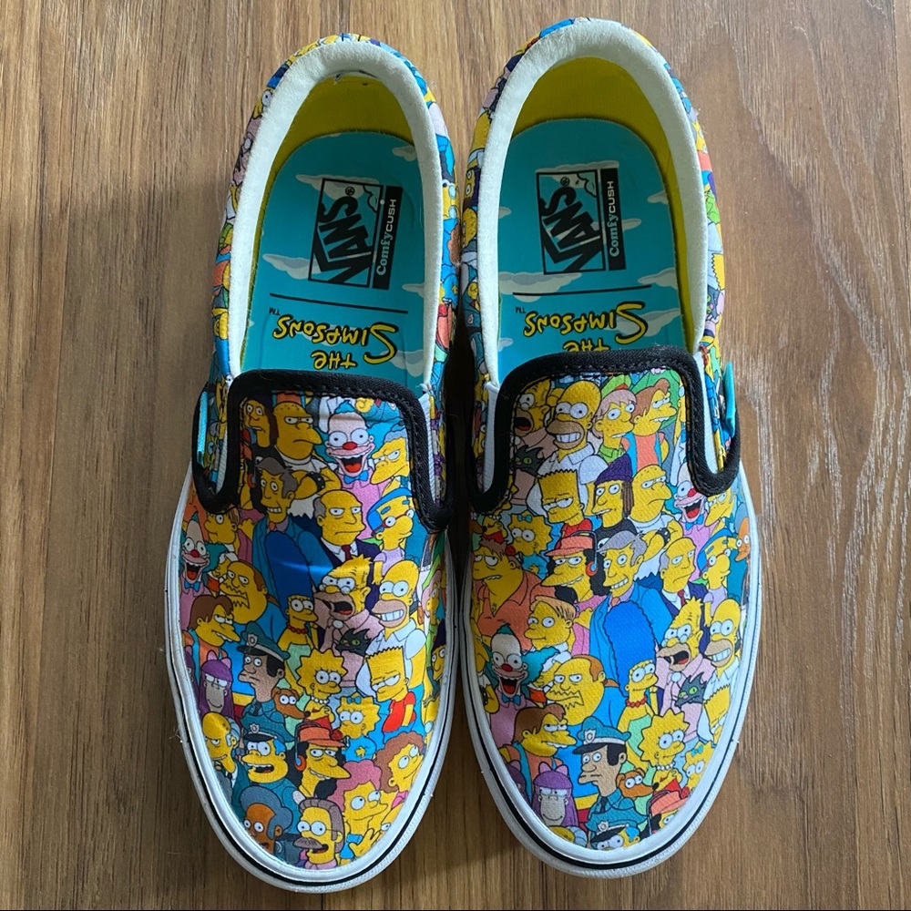 Vans x The Simpsons ComfyCush Slip-On Springfield